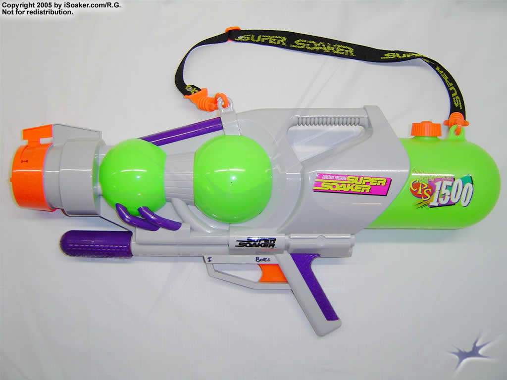 Super Soaker CPS 1500 Review, Manufactured by: Ltd., 1998 :: iSoaker.com