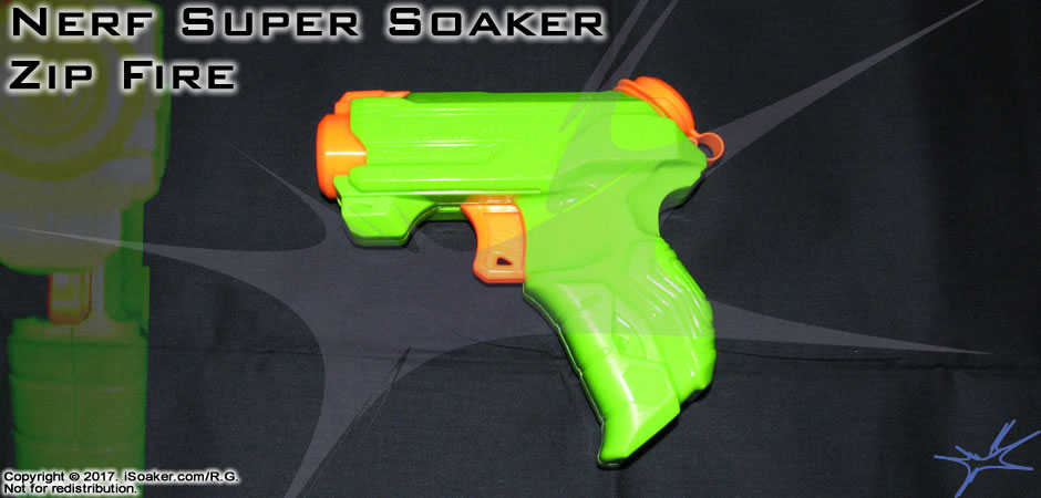 Nerf Super Soaker Zip Fire Review, by: Hasbro Inc., 2014 :: :: iSoaker.com