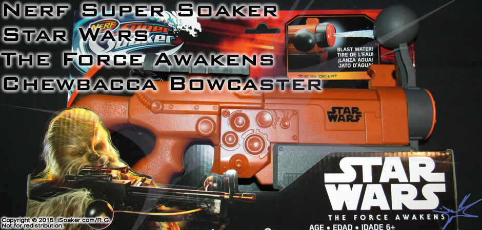 Star Wars Nerf Episode VII Chewbacca Bowcaster 